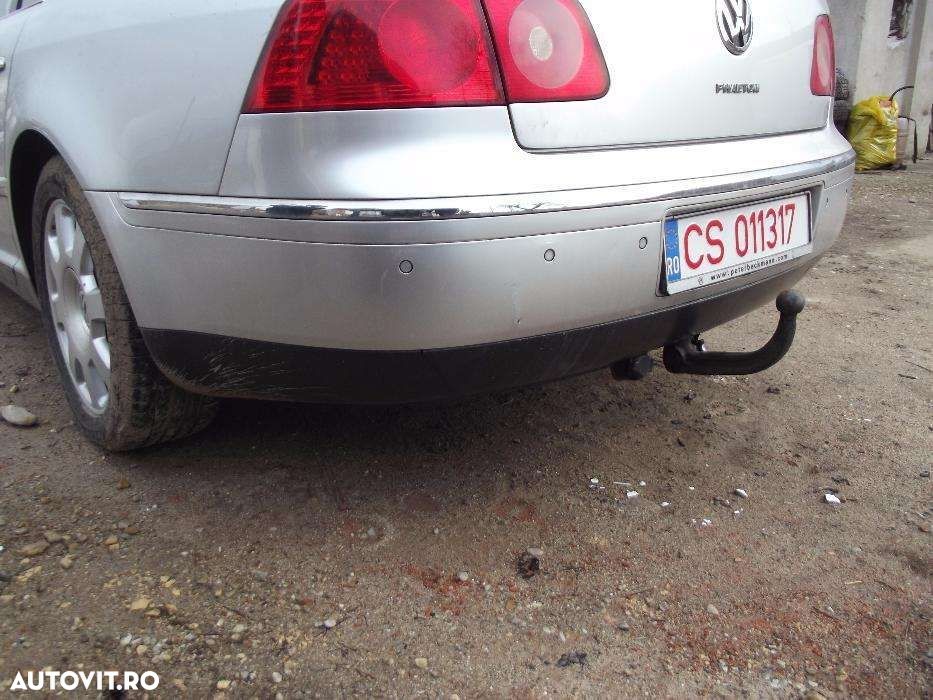 Bara spate VW Phaeton gri 2002-2008 bara cu senzori parcare completa - 1