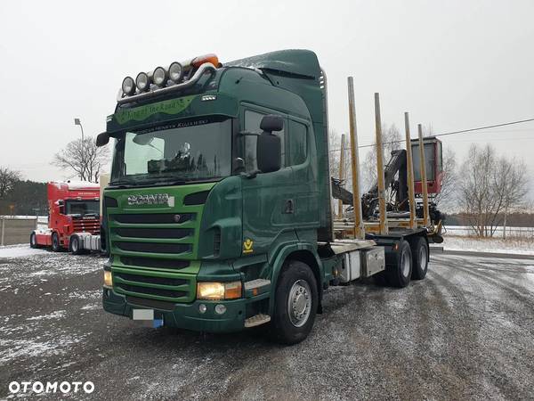 Scania R560 6x4 do drewna lasu stosu Loglift 96S - 3