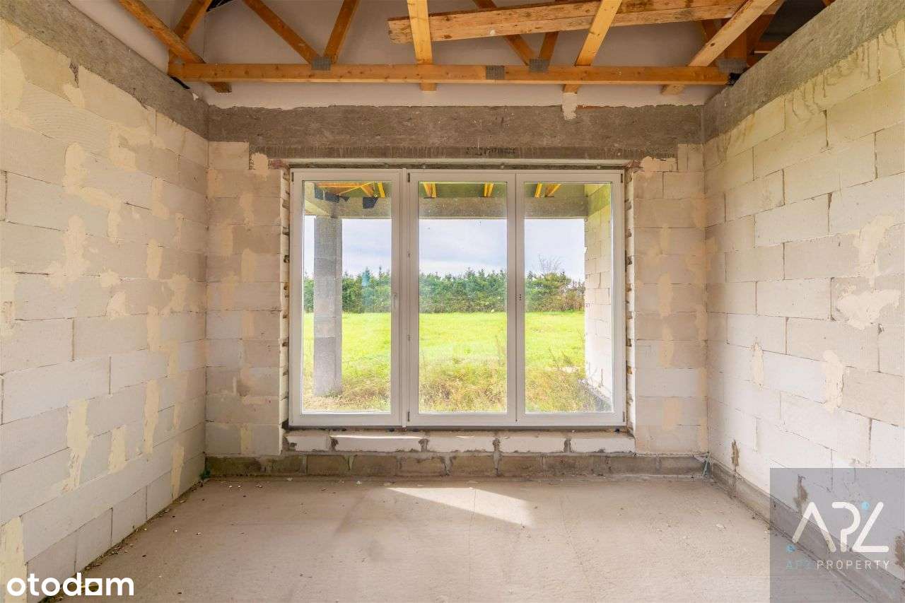 Dom stan surowy, zamknięty w Ołużnie k. Kołobrzegu-13