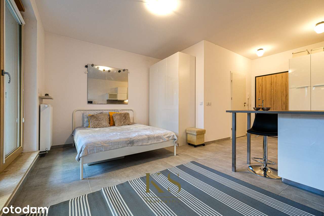 Piękna kawalerka z ogródkiem |Osiedle Mickiewicza|Inwestycja z najemca-1