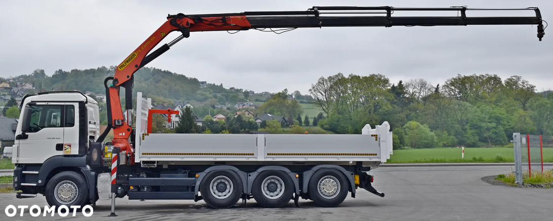 MAN TGS 35.400 Wywrotka 6,50m + PK 23001 - EH C + PILOT / 8x4 - 5