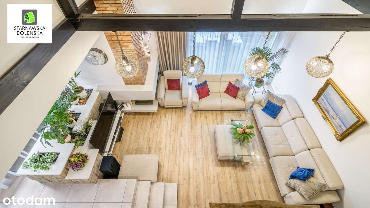 4 sypialnie, 2 łazienki dodatkowy pokój "klubowy".