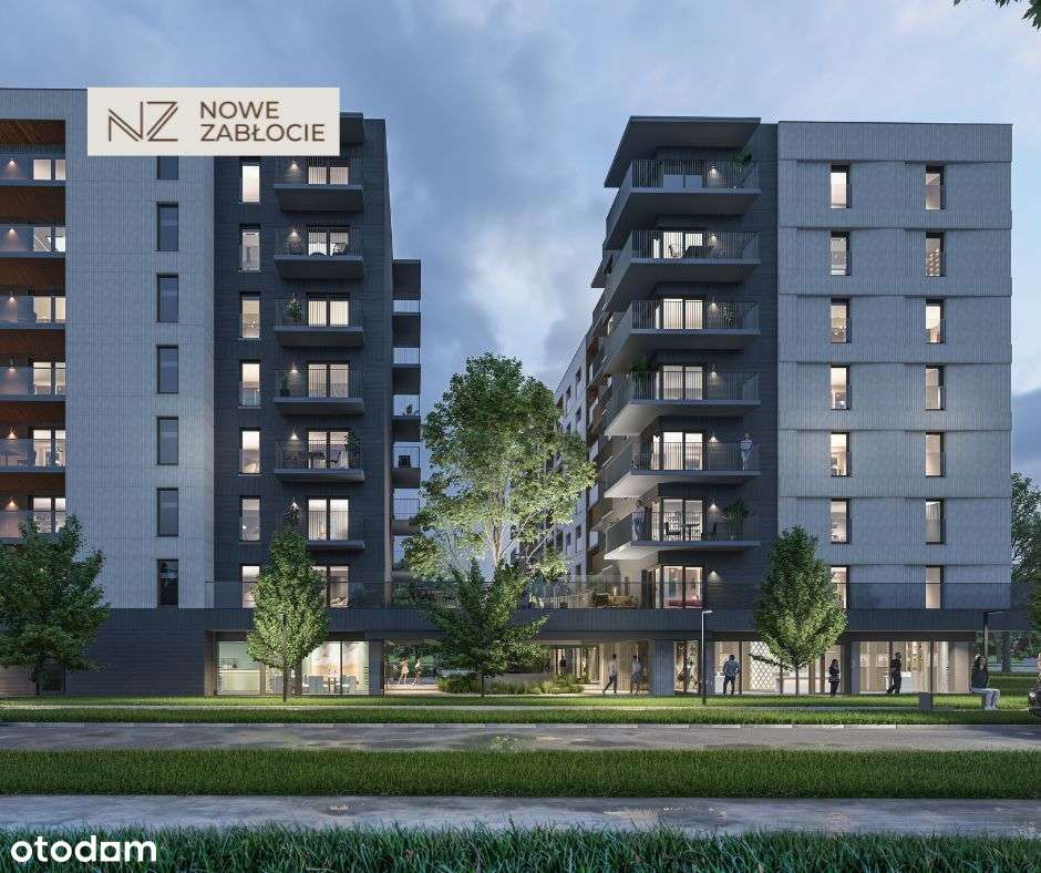 NOWE ZABŁOCIE / 2 balkony 13,62m2 / Od dewelopera / Bez prowizji-5
