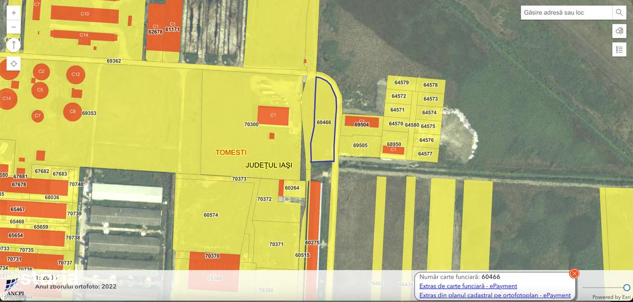 Teren autorizatie hala, 2505mp, zona Fiterman Tomesti - Imagine principală: 5/5