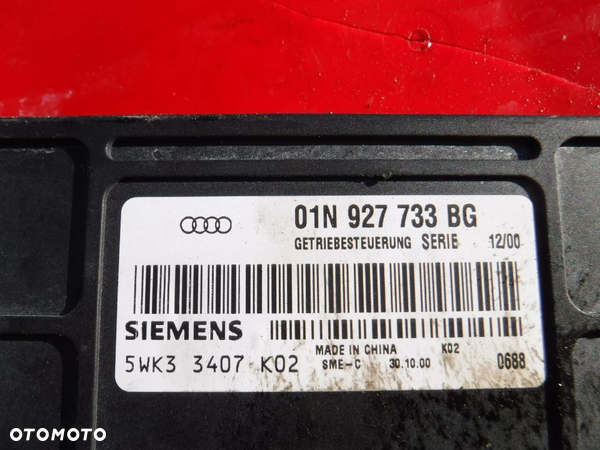 Vw Skoda Audi 1.9 Sterownik skrzyni biegow automat  01N927733BG - 2