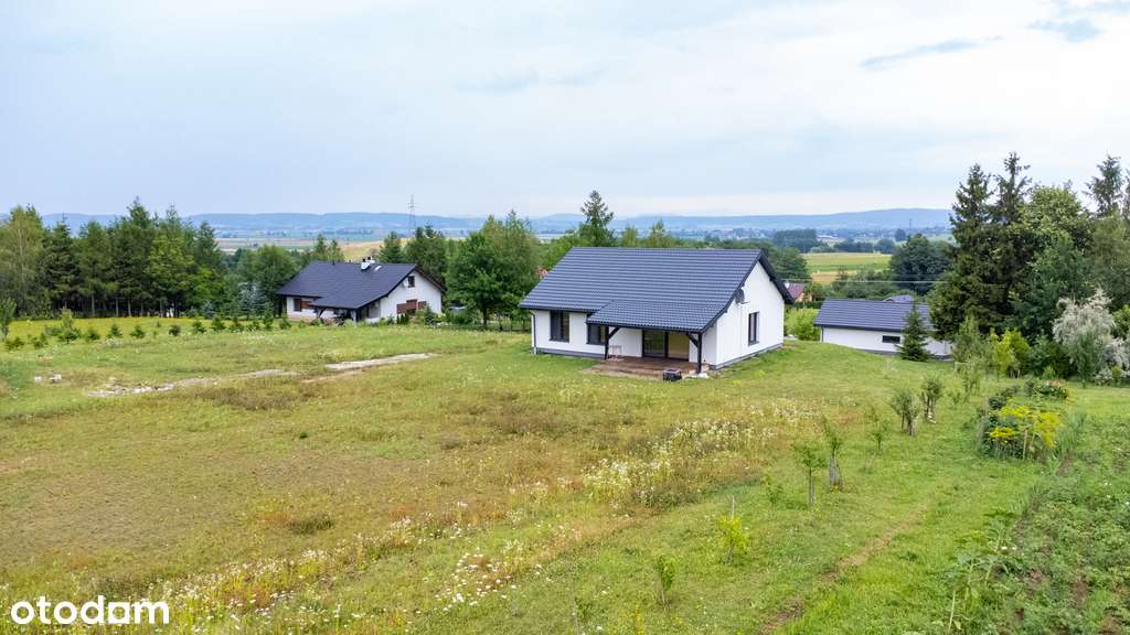 Nowoczesny dom | Widokowa działka 55ar - Besko-18