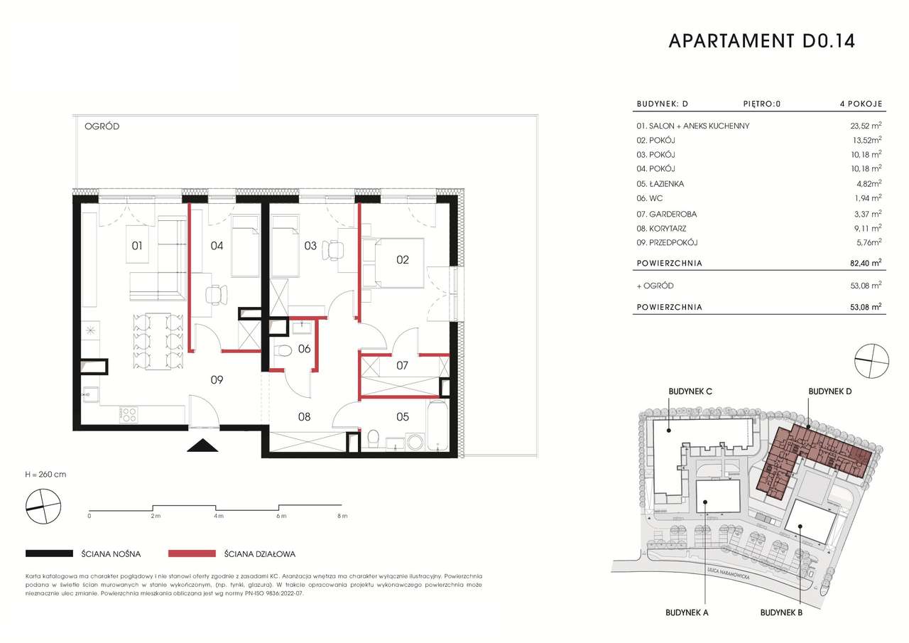 > HOT OFERTA < 4 pok. + narożny ogródek | Duże przeszklenia |Garderoba-2