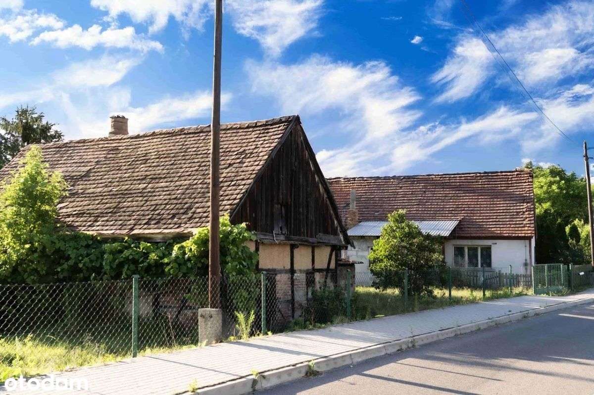 Dom z dwiema stodołami szachulcowymi-2