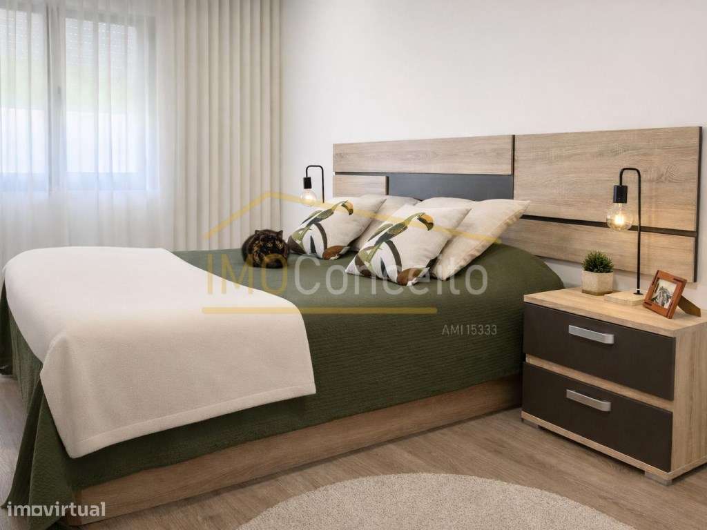 Apartamento T2 como Novo | TERRAÇO COM CHURRASQUEIRA - GARAGEM | Ex...-15