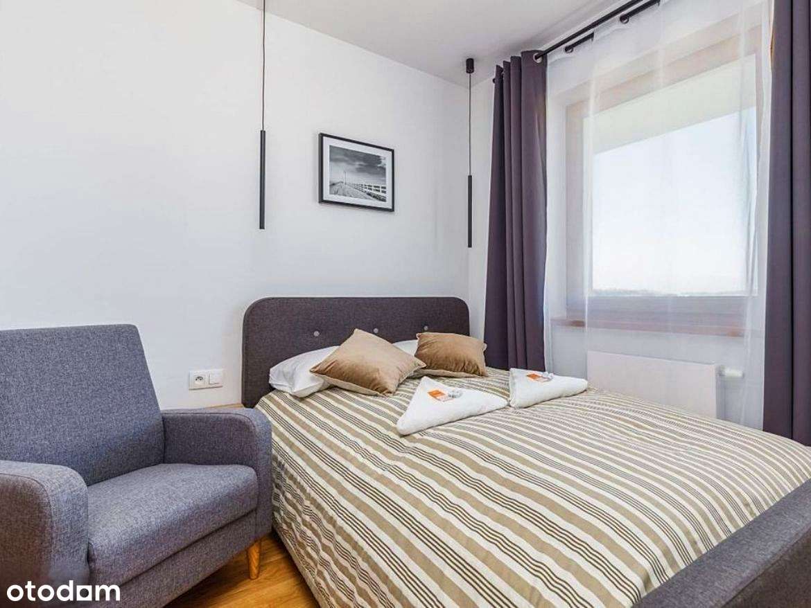 APARTAMENT BLUE. Wyposażony, z pięknym tarasem. Klimatyzowany. Winda. - Pełny obrazek: 5/20