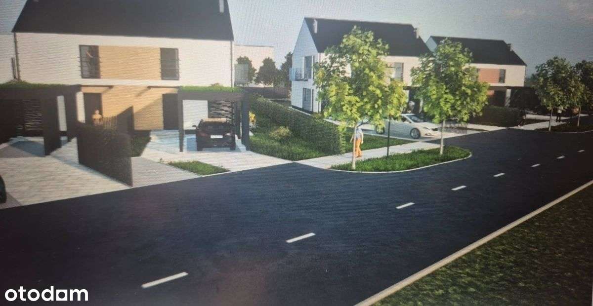 Działka pod zabudowę jednorodzinną dwulokalową-4