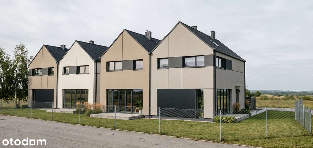 Apartament (bliźniak) Dobrzykowice Kalinowa 5 pokoi, pompa, podłogówka