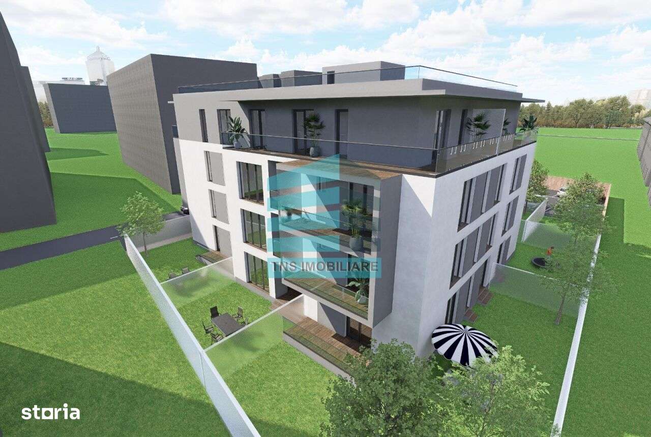 Apartament 2 camere cu Gradina 123 Mp,Imobil Stil Boutique, Titan-0