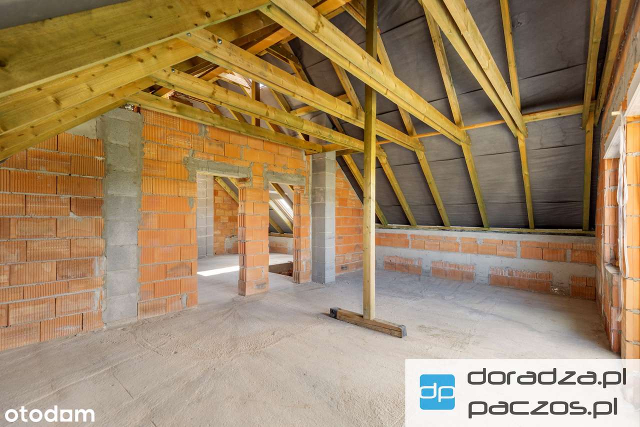 Dom w stanie surowym zamkniętym / Nadolice Wielkie/ ul. Orzechowa-10
