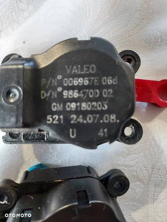 Silniczek nagrzewnicy Valeo 006967E,  006968W, 986471H, 006587W, 986474L, 006972T Opel Vectra C - 2