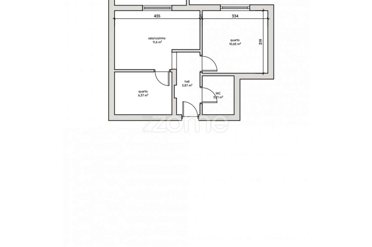 Apartamento T1+1 à venda Monte Abraão-18