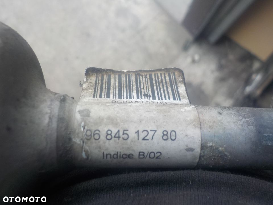 PEUGEOT 508 CITROEN C5 III 1.6 HDI PRZEWODY RURKI KLIMATYZACJI 9684512780 - 2