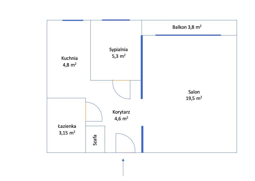 2 pokoje, 37 m kw, Czerniakowska 139-13