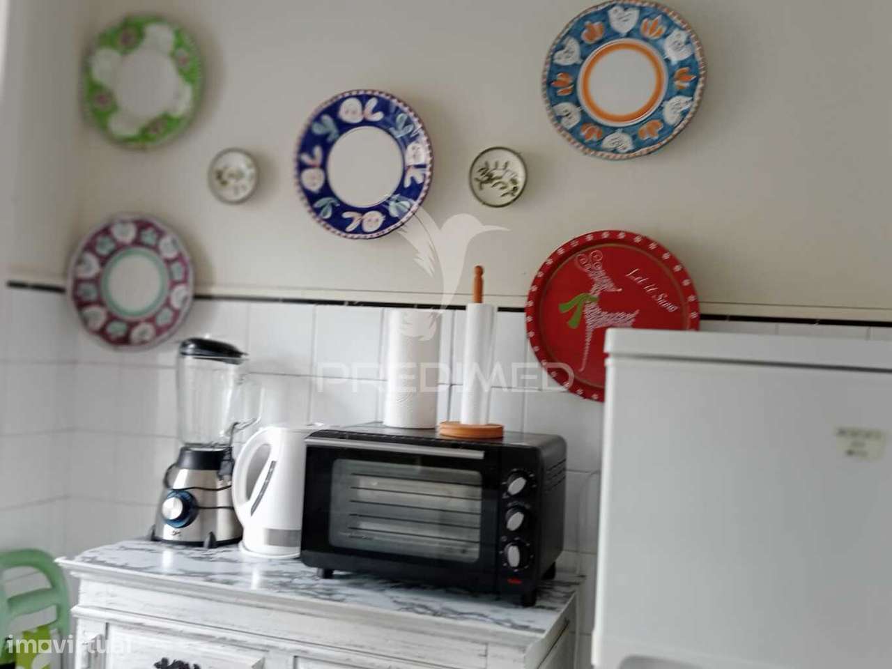 Apartamento T2 mobilado e equipado, com 2 frentes, marquise e varan... - Grande imagem: 5/12