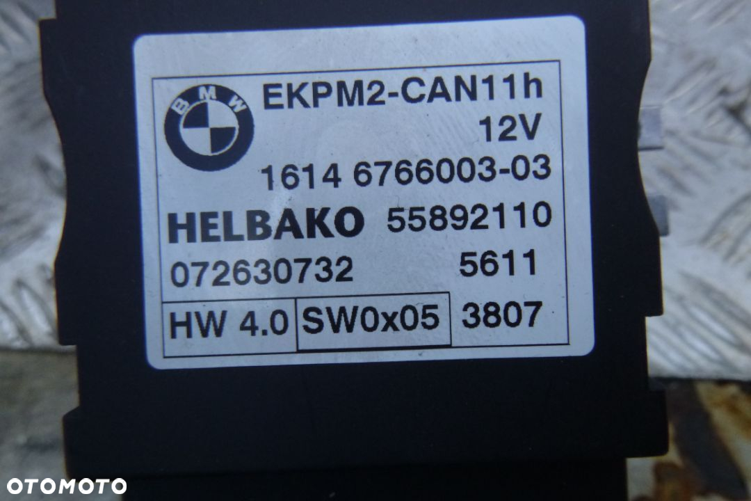 bmw x3 e83 modul sterownik pompy paliwa 6766003 - 2