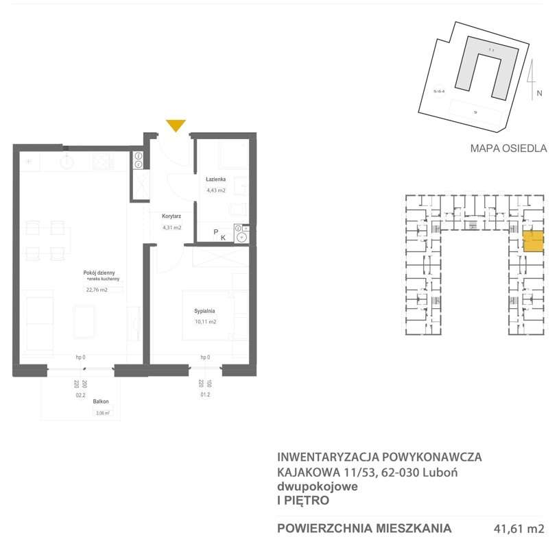 Pięknie wykończone - PREMIUM - 2 pok. I piętro. Tuż nad Wartą - Pełny obrazek: 5/17