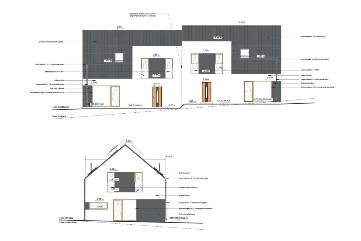 PnB, media, PUM 4864 m² – 1,59ha pod 37 domów, Przytkowice, na wzgórzu-11