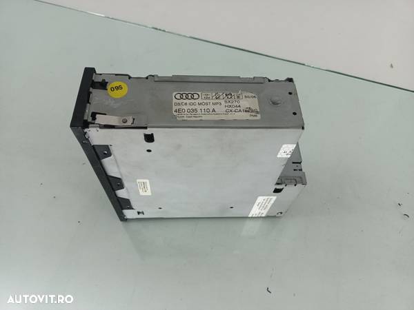 Magazie CD Audi A6 C6 2.7 TDI BPP 2004-2008  4E0035110A - 4