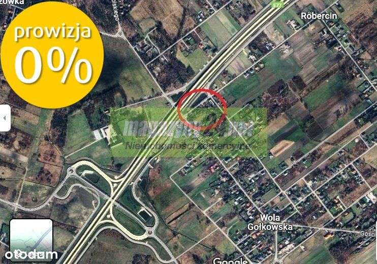 Działka usługowa, obwodnica Warszawy, s7, Sprzedaż - Pełny obrazek: 2/2