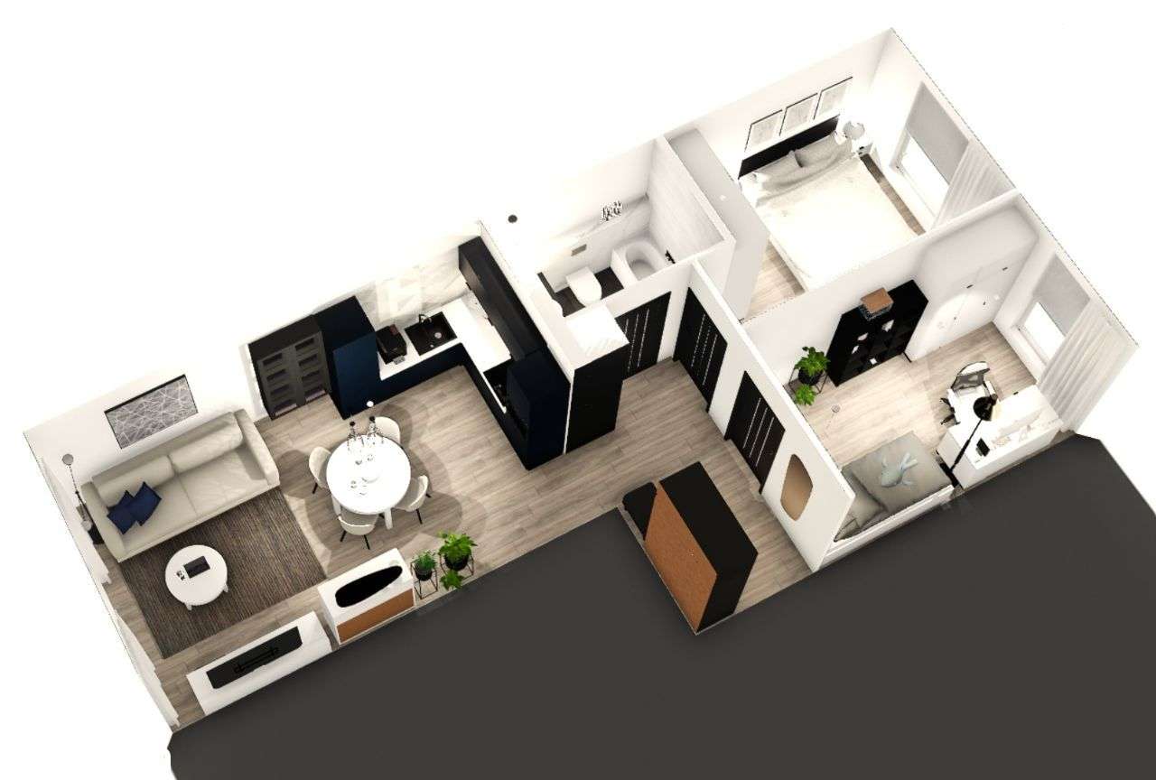 Apartamenty Brzoskwiniowa Etap 3 - mieszkanie A8 - Pełny obrazek: 5/16