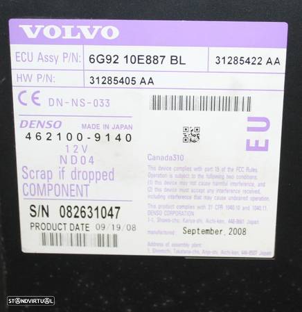 Conjunto Auto Radio Volvo XC60 - 9