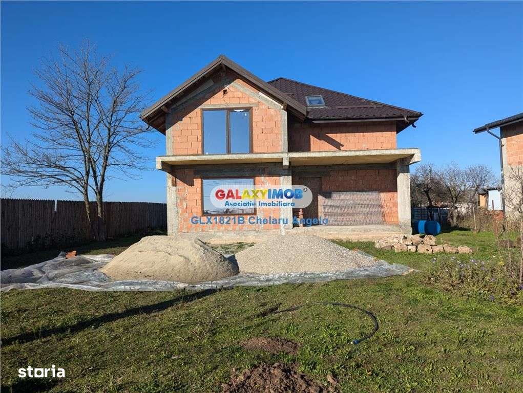 Adunatii Copaceni vila P+1 ,5 camere,suprafata 165 mp, teren 1300 mp - Imagine principală: 1/20