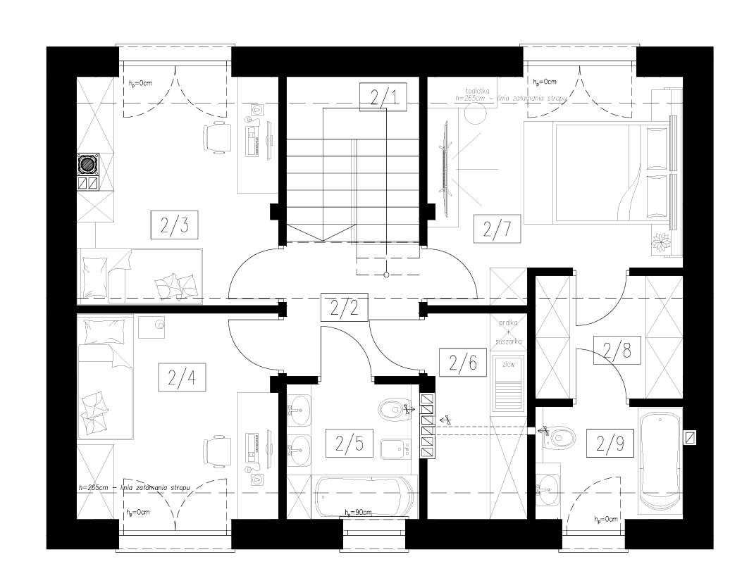 Nowy dom w cenie mieszkania - z garażem i świetnym dojazdem do miasta - Pełny obrazek: 5/12