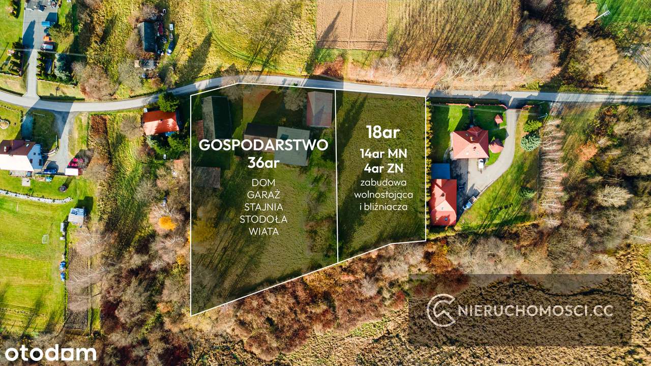 Sprzedaż 1/3 udziału - 3,56ha działek i gospodarstwo rolne-4