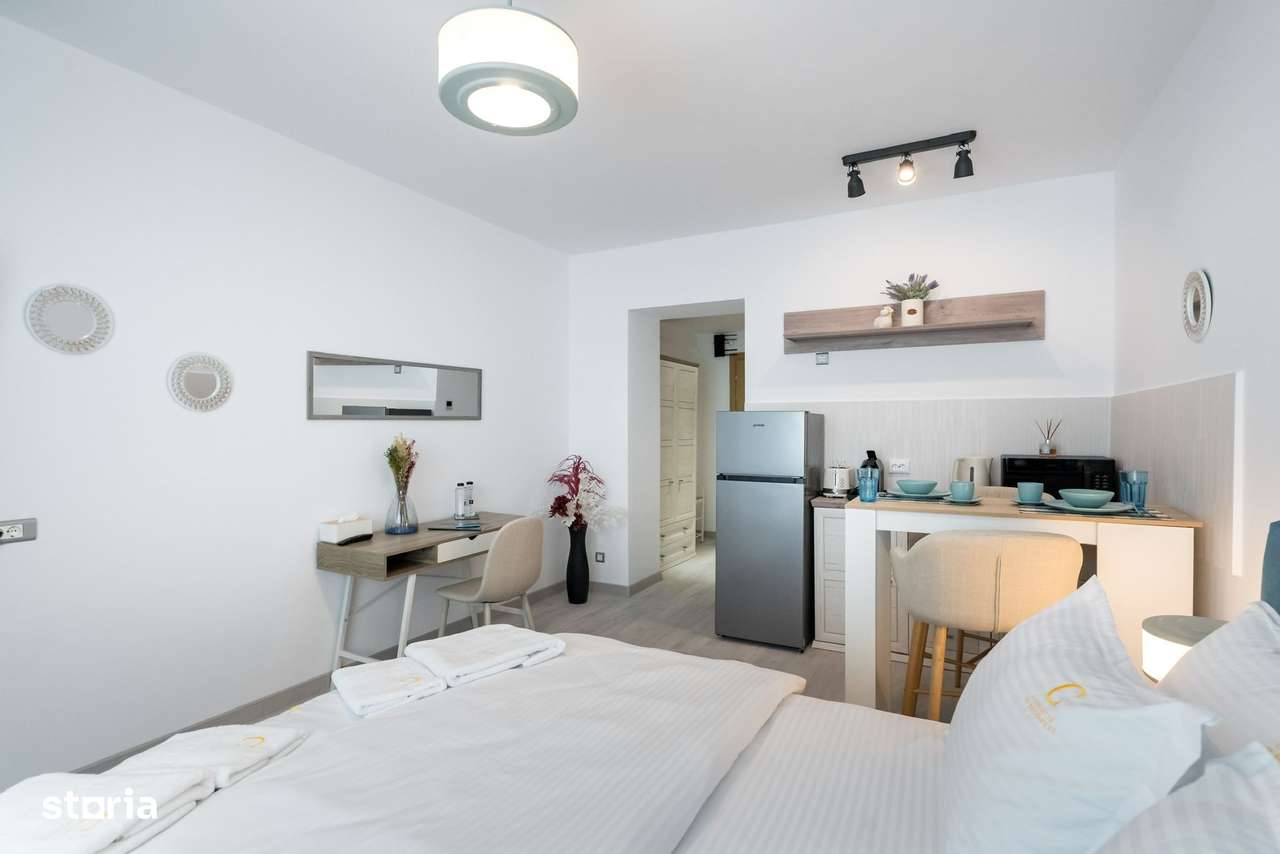 Garsoniere 10 proprietati Rin Grand Residence sub contract Airbnb - Imagine principală: 5/16