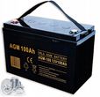 AKUMULATOR AGM Volt 12V 100Ah UPS KAMPER PRZYCZEPA Rybnik - 1