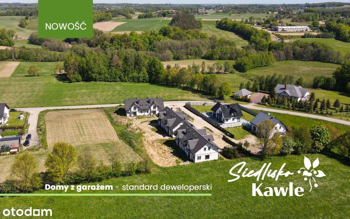 Domy w zabudowie bliźniaczej z ogrodem - Pełny obrazek: 4/19