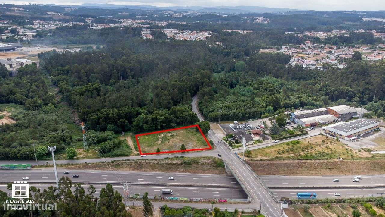 Terreno entre São João de Ver e Rio Meão com 3.660m2 - Exclusivo - Grande imagem: 5/15