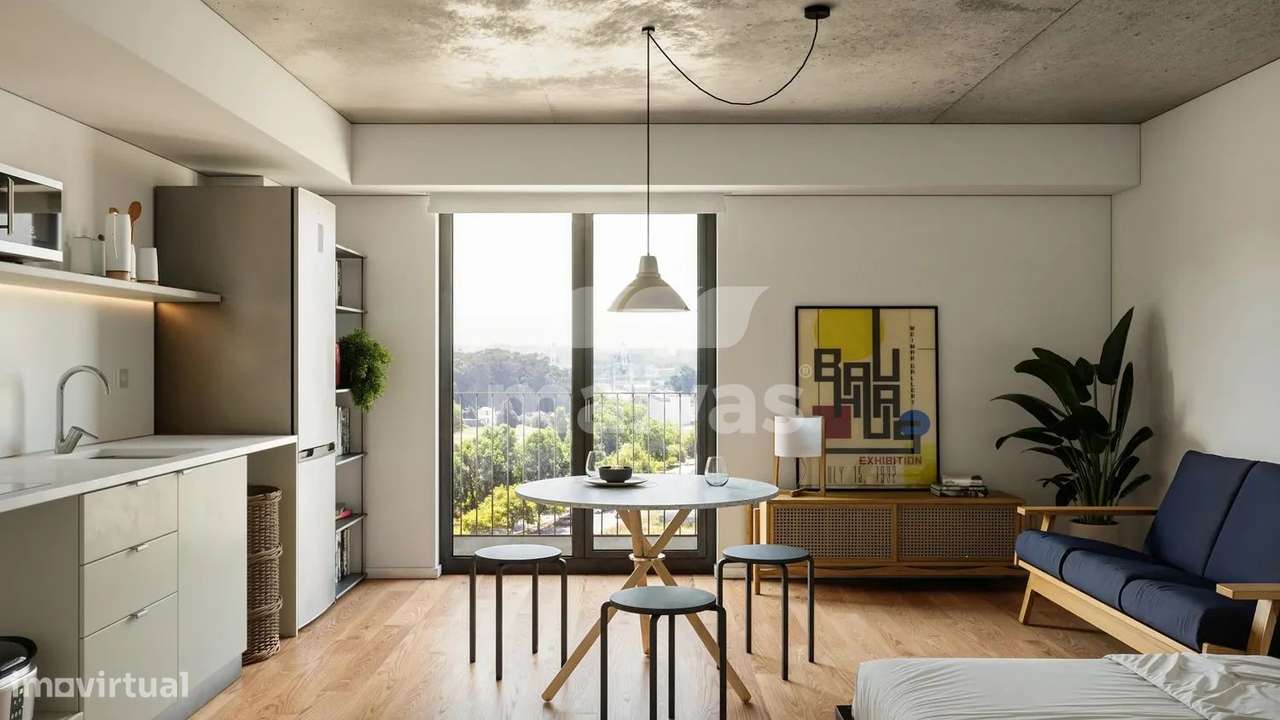Apartamento T0 - Leça da Palmeira-5