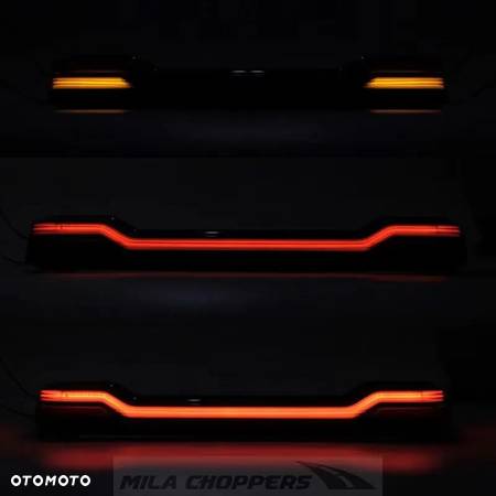 Lampa tylna na kufer centralny Touring 14-24 pomarańczowe kierunki - 3