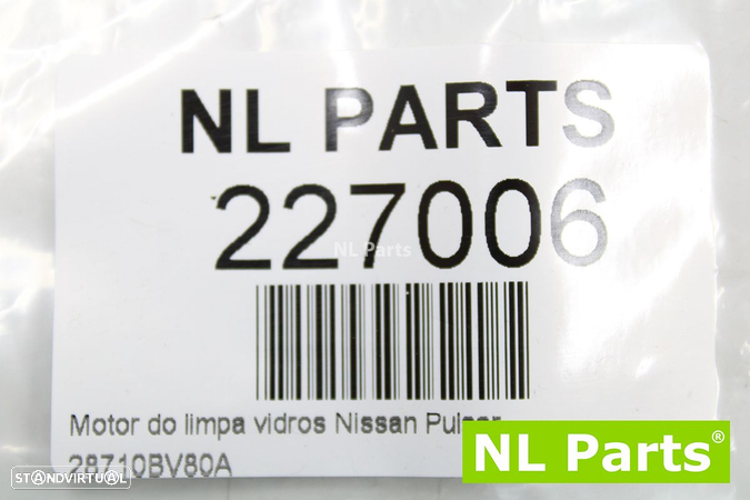 Motor do limpa vidros Nissan Pulsar 28710BV80A - 7