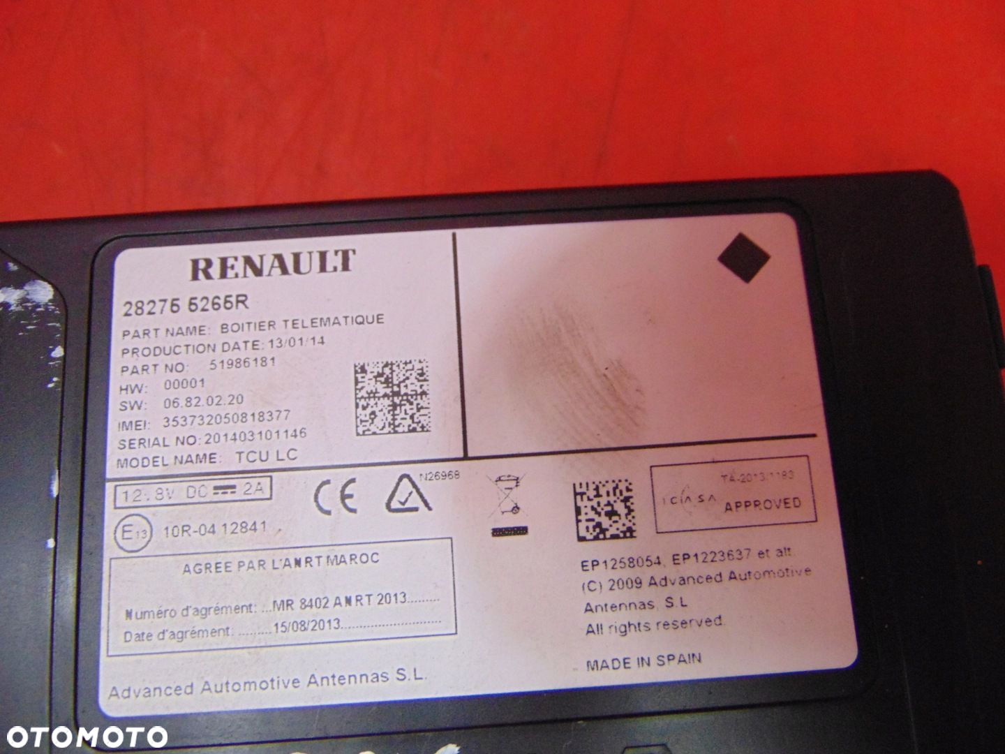 RENAULT CLIO 4 IV CAPTUR MODUŁ STEROWNIK USB - 2