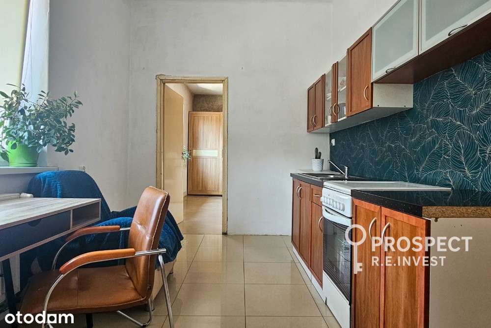 Brak prowizji! Duża Kawalerka  w zielonej okolicy!-0