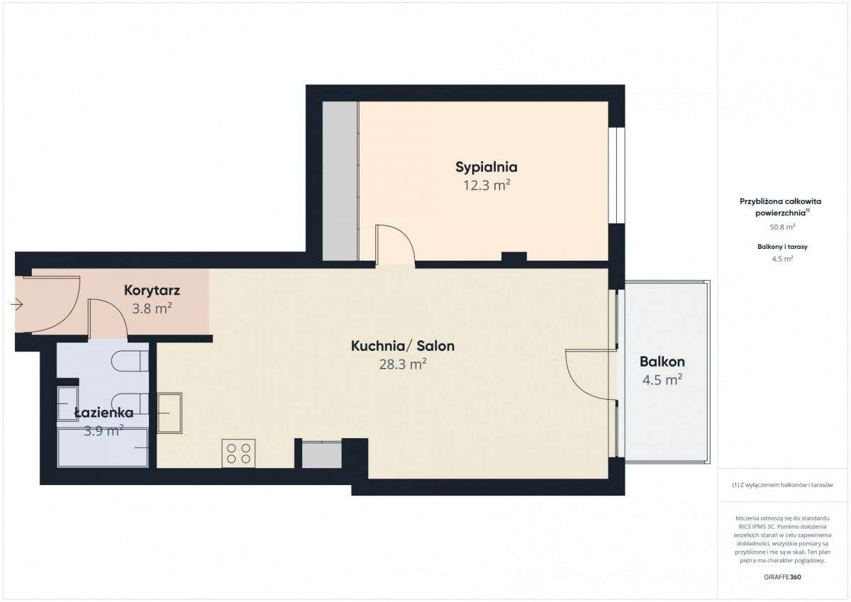 Śliczne i słoneczne 2 pokoje na Ligota Park-14