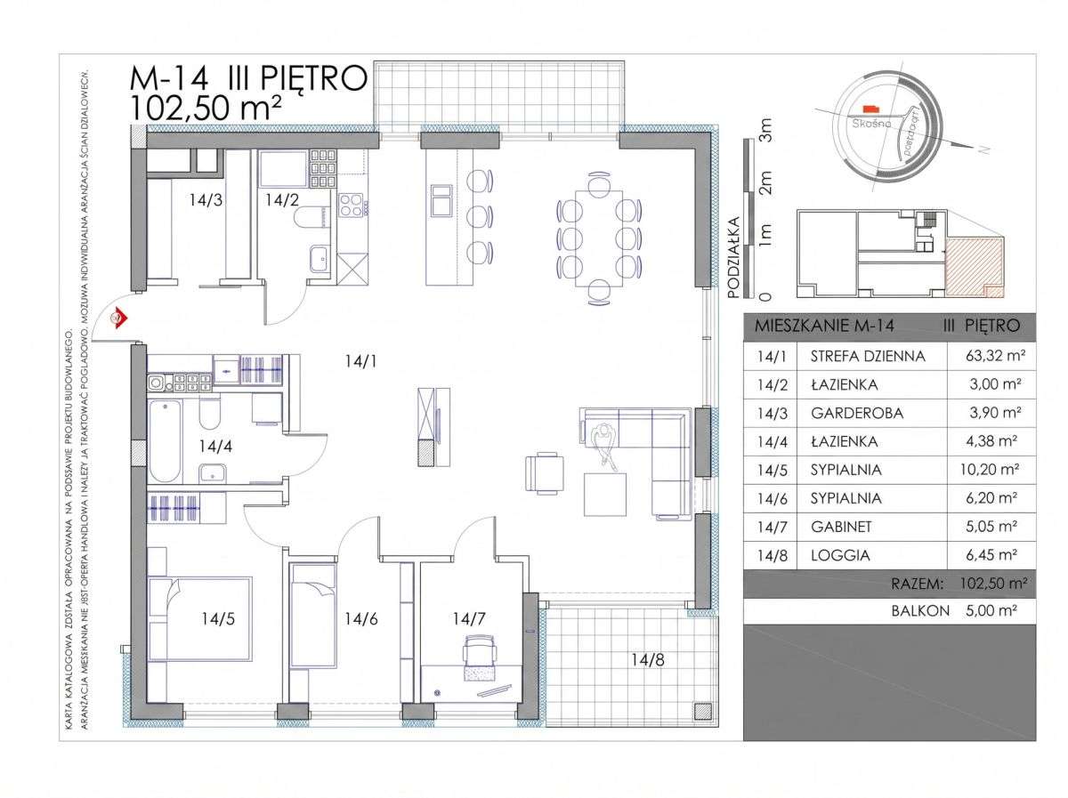 Mieszkanie 102,50 m² z loggią i balkonem | Ruczaj-0