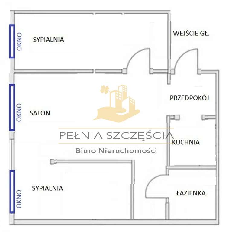 Powstańców Śląskich 46m2/ 3 pok Piwnica-8