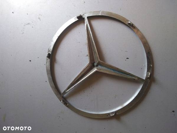 Mercedes W123 emblemat gwiazda grilla - 2