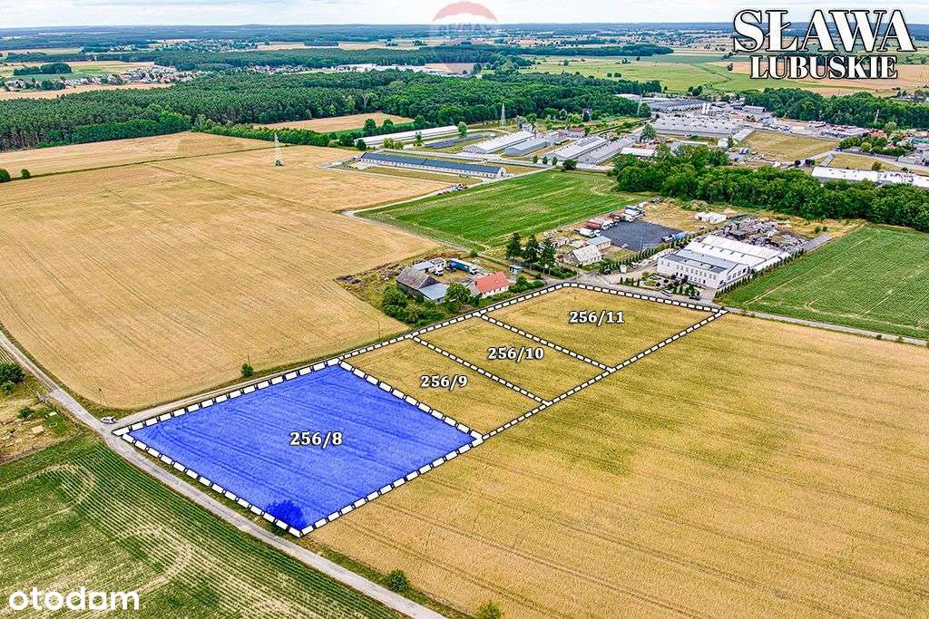 Działka inwestycyjna , pow 4.470 m², nr 256/8 - Pełny obrazek: 5/20