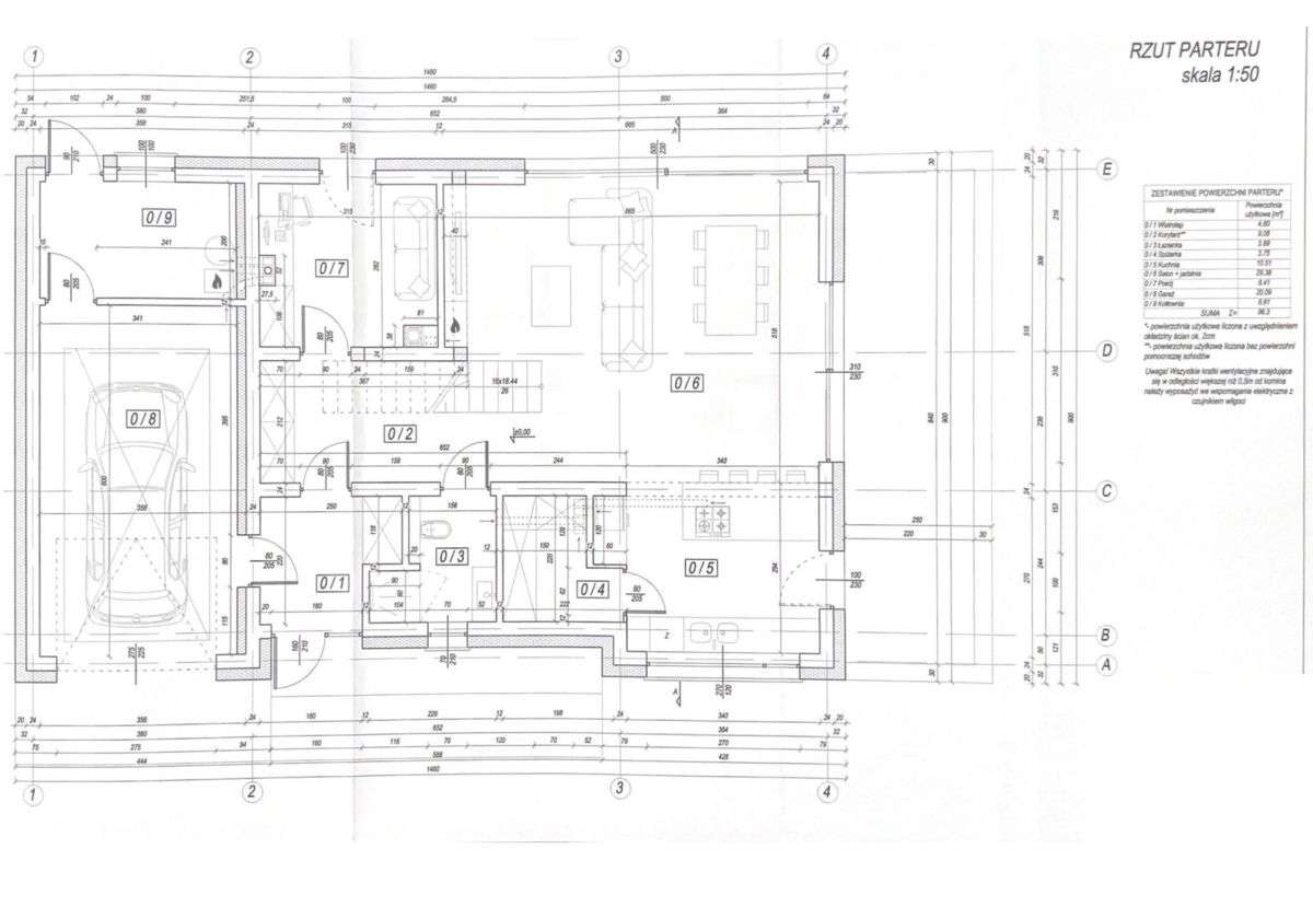 Dom w Malowniczej okolicy/ 157 m2 /Garaż / 5 pokoi - Pełny obrazek: 5/8