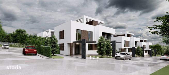 Case tip duplex - Stil mediteranean – Bucium, Comision 0%-4