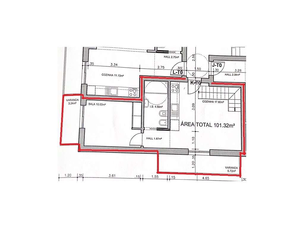 Apartamento T0+3, nova construção em Monte Gordo, Algarve - Grande imagem: 2/10